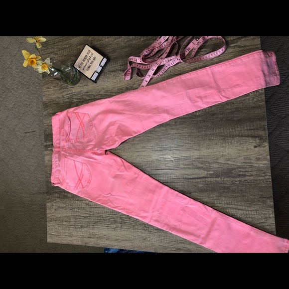 Aeropostale neon pink jeggings - Picture 8 of 8